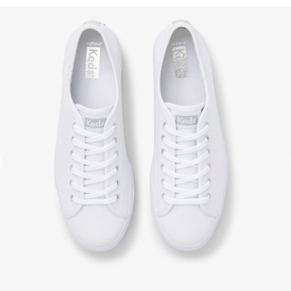 Keds platform canvas shoes